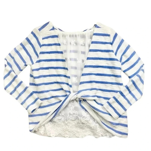 Anthropologie Sullivan + James Ingleside Twist Back Lace Top - Picture 6 of 6